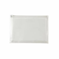 Pochette de classement transparente en polypropylène avec fermeture éclair, format A4, A5, A6, pour documents et dossiers, imperméable, pour fournitures scolaires
