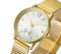 Reloj de Cuarzo con Logotipo Personalizado, Chapado en Oro de 18K, Resistente al Agua, Correa de Acero Inoxidable, Caja de Lujo Clásica, Cierre de Hebilla, Estilo Deportivo, Correa de Cuero