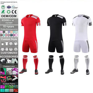 Jersey de Fútbol Americano de Poliéster al Mejor Precio, Impresión por Transferencia de Calor, Transpirable, de Secado Rápido, Conjunto Deportivo de Manga Corta - Product Image 1
