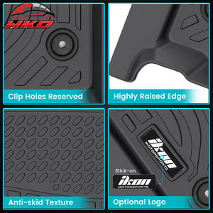 Tapis de sol et tapis de coffre TPE 3D moulés, imperméables, compatibles avec Chevy Silverado EV et GMC Sierra EV 2024-2026 - Product Image 3
