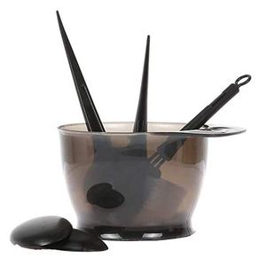 Pinceau de coloration naturelle des cheveux pour femmes, vente en gros d'outils de <span class=keywords><strong>barbier</strong></span>, bol à mélanger teinté, peigne de teinture, ensemble cache-oreilles de défense - Product Image 4