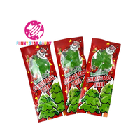 Sucettes fluorescentes en gros du fabricant, bonbons durs en forme d'arbre de Noël, bâtonnets lumineux, friandises