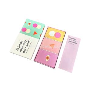 Juegos <span class=keywords><strong>de</strong></span> Cartas Publicitarias Brillantes Personalizadas con <span class=keywords><strong>3</strong></span> Barajas Diferentes, Ecológicas, en Español, en una Elegante Caja <span class=keywords><strong>de</strong></span> Papel - Product Image 2