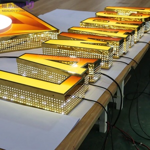 Su misura di grandi dimensioni in acciaio inox illuminato <span class=keywords><strong>LED</strong></span> canale lettere per SPA Business Company/ospedale illuminato segno <span class=keywords><strong>LED</strong></span> strisce di luce - Product Image 2