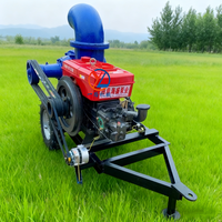 Pompe à flux mixte diesel de 12 pouces - Pompe de drainage à haut débit - Débit : 980 mètres cubes par heure