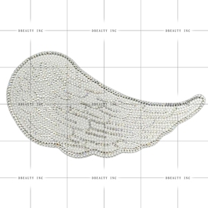 Women Luxury Angel's Wing Rhinestones <b>Clutch</b> Purse Sparkling Crystal Evening Bag Chic Handbag for <b>Wedding</b> Celebration - Product Image 5