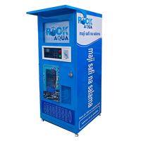 Distributeur d'eau commercial amélioré avec eau filtrée et désinfectée pour les localités urbaines périurbaines