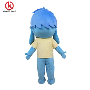 Kinqee Mascotte Factory OEM Custom Mascot Costume Walking Effect Doll Design Dog Character Unisex Animals Bugs Toys Costumes