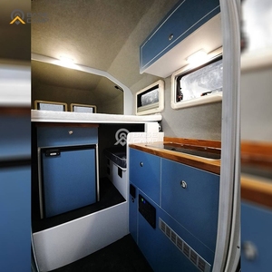 Tente de toit légère Rv Hard Shell côté ouvert tente de toit <span class=keywords><strong>caravane</strong></span> toit de voiture toit électrique camping-car tout-terrain - Product Image 4