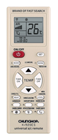 Télécommande universelle pour climatiseur K-920ES, vente en gros, code fixe automatique, matériau plastique, fonction de recherche rapide