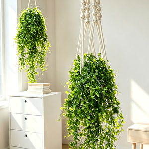 <span class=keywords><strong>Plantes</strong></span> artificielles suspendues LUYI en rotin plastique vert, eucalyptus, <span class=keywords><strong>pour</strong></span> mariage, Thanksgiving, Pâques, décoration murale, écologiques - Product Image 2