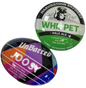 Lente Acrílica Redonda Transparente para Letreros de Cerveza, Lente de Ojo de Gato en Existencia, Letrero de Lente Ovalada para Grifo de Cerveza, Fabricante de Lentes - Product Image 3