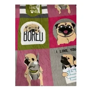 Manta con Estampado de Girasoles Carla Depot, Tamaño Matrimonial, Poliéster, Decoración del Hogar, Estilo Pastoral de Verano, Manta Rectangular - Product Image 6