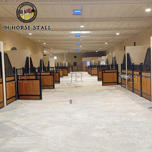 스페인의 핫 세일 미국 표준 장비 헤비 듀티 유럽 럭셔리 말 실속 스틸 프레임 말 마구간 - Product Image 1