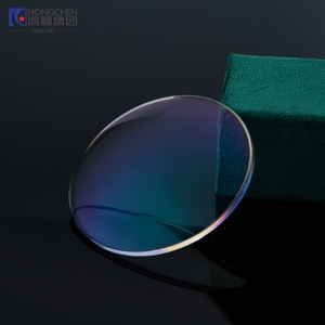 HONGCHEN Venta al por mayor de fábrica Lentes ópticas baratas 1,56 Ronda superior Bifocales Hmc Lentes de Anteojos - Product Image 2