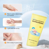 Crème solaire hydratante pour bébé SPF50+ PA+++ Protection solaire UVA UVB Anti-oxydation Lotion solaire végane