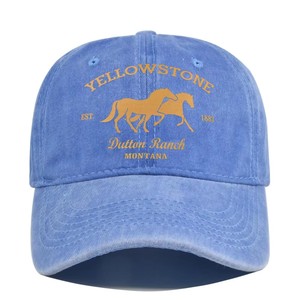 <span class=keywords><strong>Gorra</strong></span> <span class=keywords><strong>de</strong></span> Béisbol con Estampado <span class=keywords><strong>de</strong></span> Grafiti Marca Yellowstone, 100% Algodón, 6 Paneles, Cierre a Presión, con Diseño <span class=keywords><strong>de</strong></span> <span class=keywords><strong>Caballo</strong></span>, Ajustable y Personalizada - Product Image 6