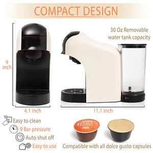 Pequeños Electrodomésticos Personalizados para Cocina Italiana, Cafetera de Cápsulas Compatible, Cafetera Multi Cápsulas Espresso para el Hogar - Product Image 5
