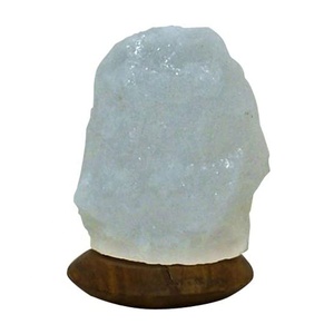 La mejor lámpara Cristal blanco Lámpara de sal natural del Himalaya 3-5kg El mejor ionizador de habitación-Sian Enterprises - Product Image 5
