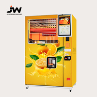 Distributeur automatique de jus frais pressé innovant, citron, orange, en vente, libre-service, distributeur automatique de jus multiples