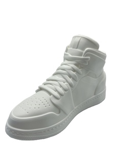 Mode 2025 Fluide Peinture Chaussures Sculpture 28cm Blanc Baskets Blanc Ours <span class=keywords><strong>Action</strong></span> Figure DIY Art Artisanat Cadeau pour Adultes - Product Image 3