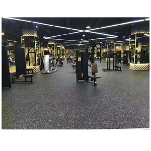 Losetas de Caucho para Pisos en Rollo, Impermeables, Resistentes al Desgaste, Antideslizantes, de Caucho EPDM y Poliuretano, Instalación con Sistema de Clic, Forma Cuadrada - Product Image 5