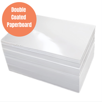 Carton écologique double face 250-400g/m² recyclable, haute rigidité, surface lisse pour boîtes cadeaux et emballages