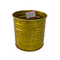 Métal Plantes Succulentes Seau Fer Bougie Conteneur Coloré Galvanisé Décoration Boîte Maison Jardin Plantes Pot
