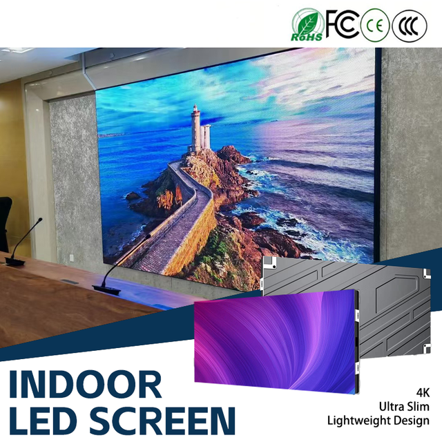 Professional P1.25 P1.53 P1.86 P2 P2.5 Indoor LED Video Wall 4K Fine Pitch Display Screen