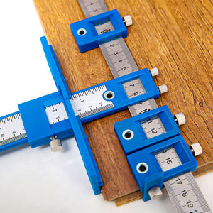 <strong>Diy</strong> Furniture Punching <strong>Tool</strong> Drill Punch Locator for Woodworking Guide Sleeve Cabinet Handle Knob Pull Template Customizable Jig - Product Image 5