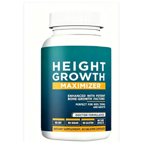 HEIGHTG ROWTH MAXIMIZER ENHANCED with POTENT BONE-GROWTH FACTORS' PERFECT for ADULTS CAPSULES - Product Image 1