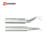 Élément chauffant électrique industriel à angle droit 110 V 100 W pour machine de scellage