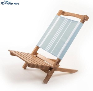 Chaise <span class=keywords><strong>de</strong></span> plage en bois en gros, pliable, structure démontable, siège en toile, pour <span class=keywords><strong>agent</strong></span> <span class=keywords><strong>de</strong></span> boutique <span class=keywords><strong>de</strong></span> souvenirs côtiers - Product Image 4
