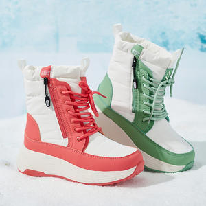 أحذية الثلج النسائية الشتوية الجديدة للتجارة الخارجية النسخة الروسية على الطراز الأوروبي من المصنع مباشرة مخصصة مع بطانة بو - Product Image 2