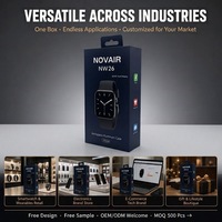 Boîte cadeau rigide en carton avec couvercle et base, en matériaux recyclés robustes, avec gaufrage à chaud or et UV, pour l'emballage de montres et d'électronique