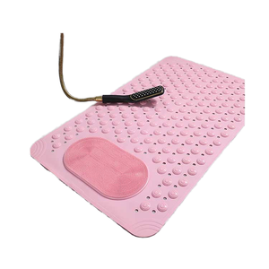 Alfombrilla <span class=keywords><strong>de</strong></span> <span class=keywords><strong>ducha</strong></span> <span class=keywords><strong>de</strong></span> <span class=keywords><strong>PVC</strong></span> extralarga moderna, resistente al desgaste y al agua, diseño antideslizante para drenaje, suelo <span class=keywords><strong>de</strong></span> vinilo para duchas - Product Image 2