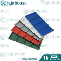 Tôle de toiture trapézoïdale légère en PVC-U, isolante thermiquement, imperméable et ignifuge, pour couverture de toit d'usine et de serre