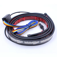 Barre lumineuse de hayon personnalisée JYGD, bande LED de 60 pouces, étanche, flèche rouge pour voitures/camions 24V
