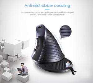 M618 GX Chuột Không Dây Dọc Tiện Dụng 6 Nút 1600DPI Chuột Quang Chuột Tay Phải Với Thảm Cổ Tay - Product Image 3