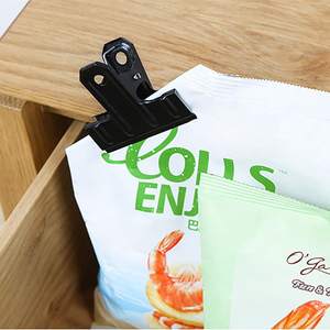 Pinces bouledogue noir de 3 pouces, pinces à dossiers papier pour bureau et école - Product Image 6