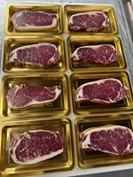 Bandeja de Vacío de Alta Calidad con Embalaje en Blíster, Resistente a Bajas Temperaturas, Molde Personalizado para Carne y Mariscos