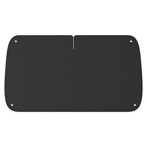 Parasol para parabrisas delantero de coche, poliéster, plegable, protección de aislamiento térmico, uso general, color sólido L3865 01 - Product Image 1