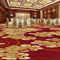 Beautiful Wilton Dragon Design Square Polyester High Quality Rug & Carpet for Hotel Use