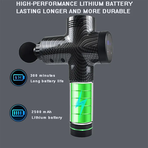 Pistola de Masaje Muscular Corporal Personalizada LJ de 30 Velocidades Vibración de Percusión de Tejido Profundo Potente Pistola Fascial Personalizada con Control Remoto Inalámbrico - Product Image 4
