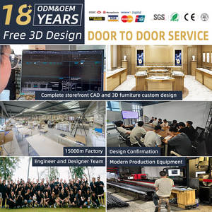 <span class=keywords><strong>Vitrine</strong></span> ronde pour bijoux, comptoir <span class=keywords><strong>d</strong></span>'exposition incurvé, mobilier de magasin, design <span class=keywords><strong>d</strong></span>'intérieur, solutions de mise en valeur commerciale - Product Image 2