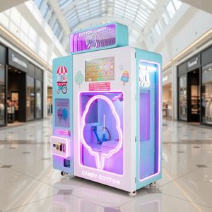Coin Operated 220V Sugar Vending Games Metal Wooden Cotton Candy <b>Machine</b> Claw & Crane for Game Centers <b>Amusement</b> - Product Image 2