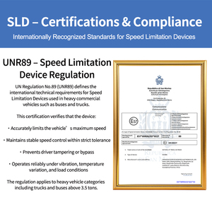 Limitador de Velocidad para Vehículos, Autos, Camiones y Autobuses con Control de Velocidad Ajustable y <span class=keywords><strong>Alarma</strong></span> de Exceso de Velocidad - Product Image 3