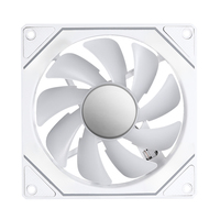 Ventilateurs d'admission pour boîtier de PC de bureau QiuzAim 12V (3-4-5-6 pièces) 120mm avec connecteur PWM 4 broches, éclairage LED et fonctionnement silencieux