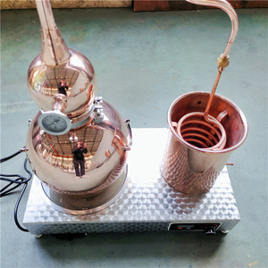 5L 10L Kit de Distillation alambic <span class=keywords><strong>en</strong></span> cuivre whisky Moonshine Still - Product Image 2