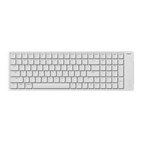 Clavier mécanique OEM ODM Flow2 LowProfile en alliage d'aluminium avec interrupteurs linéaires Void, clavier sans fil rechargeable avec 3 modes